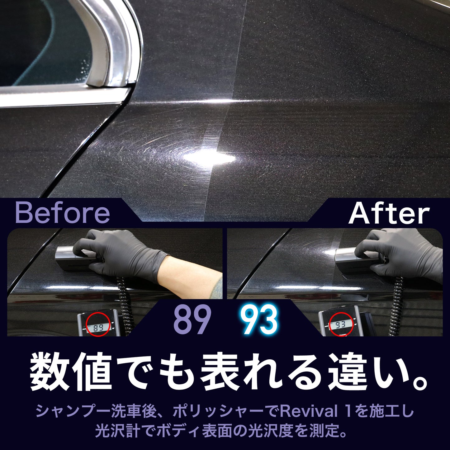 Revival1(リバイバル1/フッ素レジンコーティングと汚れ取りを1本で/300ml)